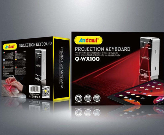 Mini Tastiera A Proiezione Laser Virtuale Wireless Bluetooth Smartphone Q-wx100 Elettronica/Informatica/Accessori/Tastiere Mouse e periferiche di input/Tastiere Trade Shop italia - Napoli, Commerciovirtuoso.it