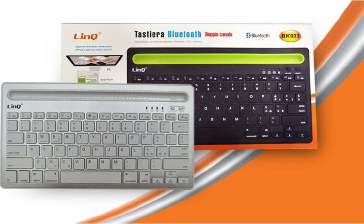 Mini Tastiera Bluetooth Doppio Canale Con Base Per Tablet Smartphone Ipad Bk933 Elettronica/Informatica/Accessori/Tastiere Mouse e periferiche di input/Tastiere Trade Shop italia - Napoli, Commerciovirtuoso.it