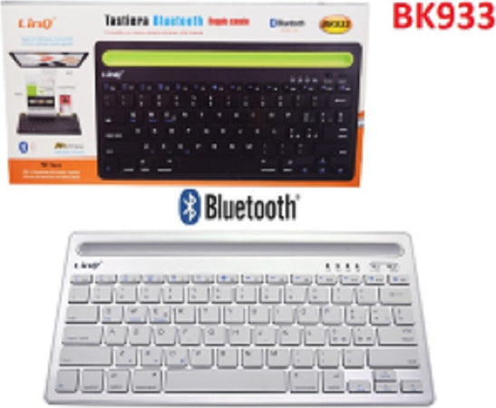 Mini Tastiera Bluetooth Doppio Canale Con Base Per Tablet Smartphone Ipad Bk933 Elettronica/Informatica/Accessori/Tastiere Mouse e periferiche di input/Tastiere Trade Shop italia - Napoli, Commerciovirtuoso.it