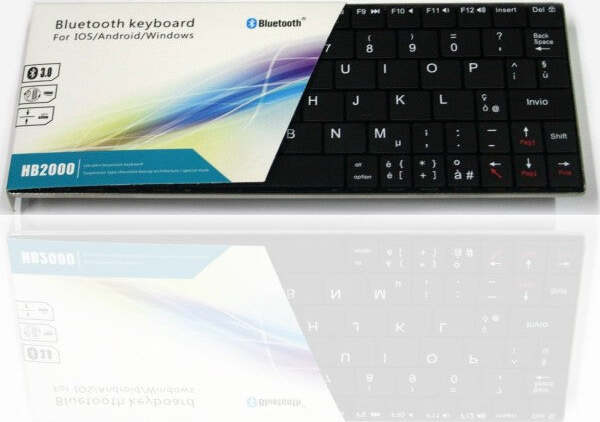 Mini Tastiera Bluetooth Qwerty Per Smartphone Ps4 Tablet Pc Cellulare Samsung Elettronica/Informatica/Accessori/Tastiere Mouse e periferiche di input/Tastiere Trade Shop italia - Napoli, Commerciovirtuoso.it