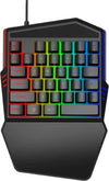 Mini Tastiera Gioco Singola Usb Retroilluminazione Rgb A Una Mano Gaming Q-jp60 Elettronica/Informatica/Accessori/Tastiere Mouse e periferiche di input/Tastiere Trade Shop italia - Napoli, Commerciovirtuoso.it
