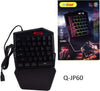 Mini Tastiera Gioco Singola Usb Retroilluminazione Rgb A Una Mano Gaming Q-jp60 Elettronica/Informatica/Accessori/Tastiere Mouse e periferiche di input/Tastiere Trade Shop italia - Napoli, Commerciovirtuoso.it