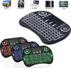 Mini-Tastiera-Qwerty-Retroilluminato-Wireless-Ergonomica-Con-Mouse-Touchpad