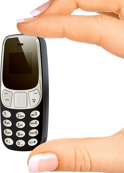 Mini telefono 2 in 1 GSM con Vivavoce Bluetooth Dialer Doppia Scheda SIM L8STAR BM10 NERO