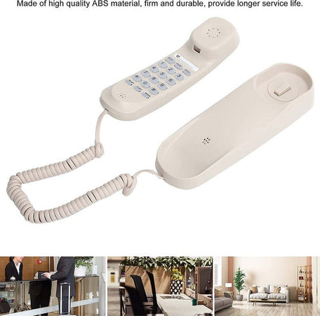 Mini Telefono Fisso Con Filo Linea Fissa Classico Da Parete Ufficio Famiglia Elettronica e telefonia > Telefonia Fissa e Mobile > Telefoni Fissi Trade Shop italia - Napoli, Commerciovirtuoso.it