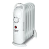 Radiatore a Olio Diatermico Compatto Potenza 800W 7 Elementi Riscaldanti Termostato Regolabile Maniglia Integrata