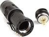 Mini-Torcia-A-Luce-Bianca-500-W-800-Lumes-Ricaricabile-Resistente-Con-Gancio