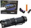 MINI TORCIA LAMPADA IMPERMEABILE LED CREE LUCE BIANCA RICARICABILE ZOOM 5000 LM Fai da te/Sicurezza e protezione/Torce/Torce elettriche portatili (standard) Trade Shop italia - Napoli, Commerciovirtuoso.it