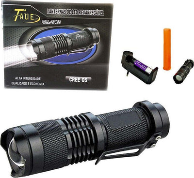 MINI TORCIA LAMPADA IMPERMEABILE LED CREE LUCE BIANCA RICARICABILE ZOOM 5000 LM Fai da te/Sicurezza e protezione/Torce/Torce elettriche portatili (standard) Trade Shop italia - Napoli, Commerciovirtuoso.it