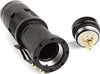 Mini Torcia Luce Bianca Led 3 W Lumen Ricaricabile Resistente Gancio Segnalatore Fai da te/Sicurezza e protezione/Torce/Torce elettriche portatili (standard) Trade Shop italia - Napoli, Commerciovirtuoso.it