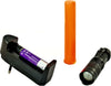 Mini Torcia Luce Bianca Led 3 W Lumen Ricaricabile Resistente Gancio Segnalatore Fai da te/Sicurezza e protezione/Torce/Torce elettriche portatili (standard) Trade Shop italia - Napoli, Commerciovirtuoso.it