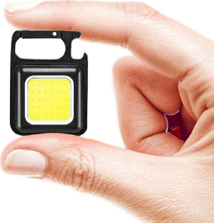 Mini Torcia Portatile Cob Ricaricabile Portachiavi Multifunzione Emergenza Pesca Casa, arredamento e bricolage > Bricolage e fai da te > Torce Trade Shop italia - Napoli, Commerciovirtuoso.it