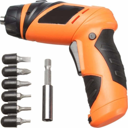 MINI TRAPANO ELETTRICO COMPATTO A BATTERIA RICARICABILE 6V WIRELESS CORDLESS CACCIAVITE Fai da te/Utensili elettrici e a mano/Utensili elettrici/Trapani/Trapani avvitatori Trade Shop italia - Napoli, Commerciovirtuoso.it