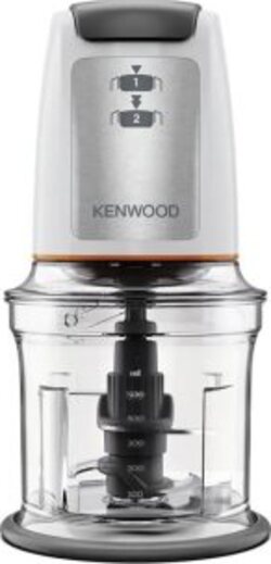 Mini-Tritatutto-EasyChop-CHP61.100WH,-Bianco,-2-Velocità,-500ml