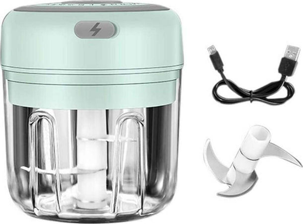 Mini Trituratore A Batterie Per Aglio Zenzero Peperoncino Ricaricabile Usb 250ml Cucina > Affettaverdure Trade Shop italia - Napoli, Commerciovirtuoso.it
