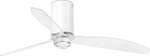 MINI TUBE FAN M LED Ventilatore da soffitto bianco brillante/trasparente con motore DC Fai da te/Prodotti per la costruzione/Riscaldamento e raffreddamento/Sistemi mobili di climatizzazione/Ventilatori/Ventilatori da soffitto Led Mall Home - Napoli, Commerciovirtuoso.it