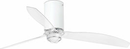 MINI TUBE FAN M LED Ventilatore da soffitto bianco opaco/trasparente con motore DC SMART Fai da te/Prodotti per la costruzione/Riscaldamento e raffreddamento/Sistemi mobili di climatizzazione/Ventilatori/Ventilatori da soffitto Led Mall Home - Napoli, Commerciovirtuoso.it