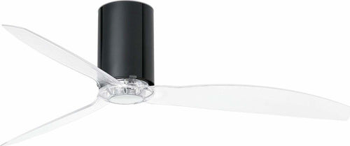 MINI TUBE FAN M Ventilatore da soffitto nero brillante/trasparente con motore DC SMART Fai da te/Prodotti per la costruzione/Riscaldamento e raffreddamento/Sistemi mobili di climatizzazione/Ventilatori/Ventilatori da soffitto Led Mall Home - Napoli, Commerciovirtuoso.it