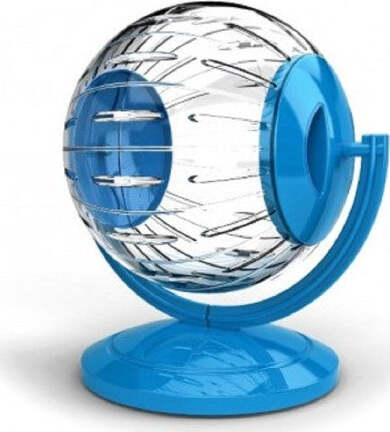 Mini Twister Toy Per Criceti E Piccoli Roditori Ø 12.5 Cm Con Supporto Prodotti per animali domestici/Piccoli animali/Ruote per esercizi Trade Shop italia - Napoli, Commerciovirtuoso.it