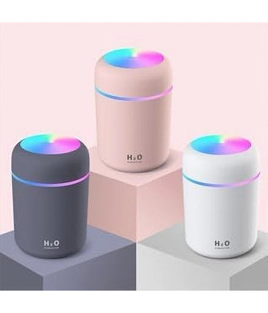 Mini Umidificatore Portatile Scrivania Con Luce Colorata Spegnimento Automatico