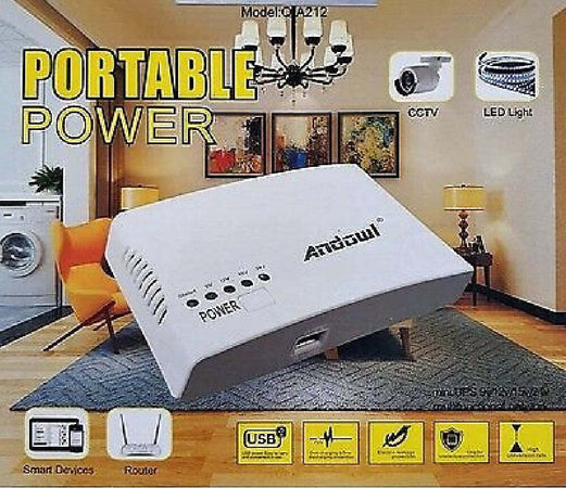Mini Ups Alimentatore Portatile Batteria Ricaricabile Q-a212 17 W Backup Router Elettronica/Informatica/Accessori/Gruppi di continuità UPS e accessori/Gruppi di continuità UPS Trade Shop italia - Napoli, Commerciovirtuoso.it