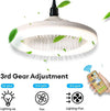 Mini-ventilatore-lampada-led-E27-dimmerabile-3-COLORI-LUCE-30W-con-telecomando-26cm