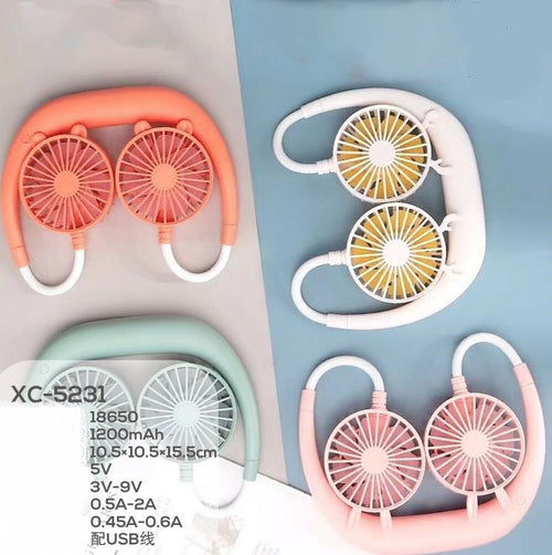 Mini Ventilatore Portatile Ricaricabile Usb Per Sport Indossabile Collo Xc-5231 Casa, arredamento e bricolage > Elettrodomestici > Ventilatori Trade Shop italia - Napoli, Commerciovirtuoso.it