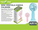 Mini Ventilatore Tekone Air16 Portatile Ventole Carica Palmare Casa, arredamento e bricolage > Elettrodomestici > Ventilatori Trade Shop italia - Napoli, Commerciovirtuoso.it