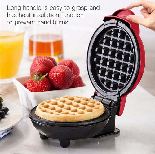 Mini Waffle Maker Macchina Antiaderente Per Waffle Cialde Frittelle 350w Q-hb66 Casa e cucina/Elettrodomestici per la cucina/Macchine per Waffle Trade Shop italia - Napoli, Commerciovirtuoso.it