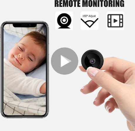 Mini Webcam Telecamera Multiuso Indoor Ip Ricaricabile Hd Smart Life Wifi Q-hq36 Fai da te/Sicurezza e protezione/Sistemi di sicurezza domestica/Kit video per la sicurezza domestica/Videocamere di sorveglianza/Microcamere spia Trade Shop italia - Napoli, Commerciovirtuoso.it