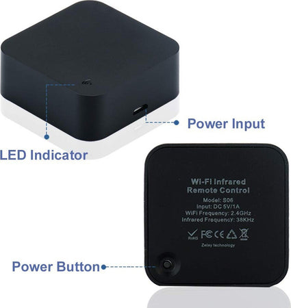 Mini Wifi Ir Remote Control Smart Tv Condizionatori Alexa Google Assist S06 Sicurezza e Antifurti Trade Shop italia - Napoli, Commerciovirtuoso.it