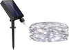 Minilucciola-Bianca-100-Led-Catena-Luminosa-10-Mt-Luci-Natalizi-Pannello-Solare-Universo