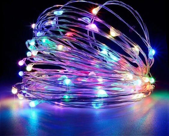 Minilucciola-Catena-100-Led-Rgb-Luminosa-10-M-Luci-Natale-Pannello-Solare-Universo