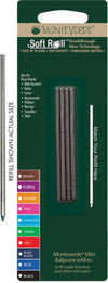 Minirefill per sfera multifunzione - punta media - nero - Monteverde - conf. 4 pezzi Cancelleria e prodotti per ufficio/Penne matite scrittura e correzione/Penne e ricariche/Ricariche penne Eurocartuccia - Pavullo, Commerciovirtuoso.it