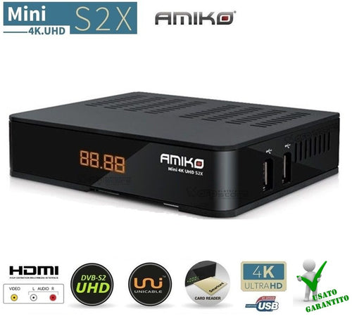 Amiko Mini 4K UHD S2X Ricondizionato