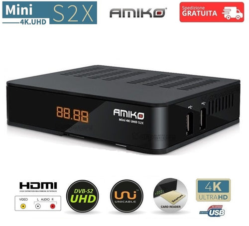Amiko Mini 4K UHD S2X