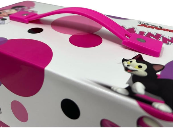 Valigetta Disney minnie set 52 pezzi di colori e cancelleria i kit disegno e pittura