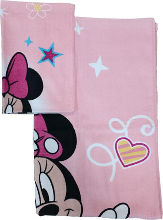 Minni-Set-2-Asciugamani-Bagno-Ufficiali-Disney-Asciugmano-Viso-+-Asciugamano-Ospite