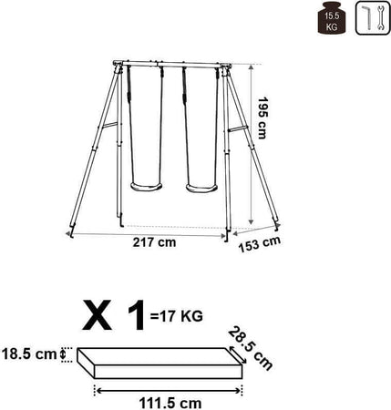 MINNIE-2---altalena-per-bambini-2-posti-Multicolor-Milani-Home