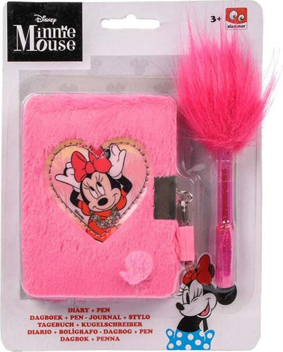 Minnie-Diario-e-Penna-Plush-Disney