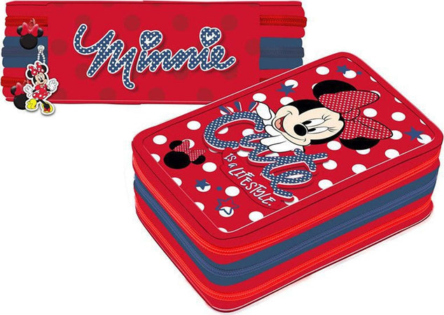 Minnie Mouse Is A Life Style Astuccio 3 Zip Cerniere Portapastelli Matite Scuola Cancelleria e prodotti per ufficio/Scuola e materiale didattico/Materiale scolastico/Cartelle e zaini per la scuola/Astucci Trade Shop italia - Napoli, Commerciovirtuoso.it