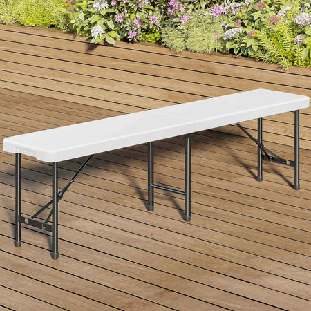 Panca pieghevole da catering e campeggio a valigetta con maniglia