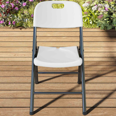 Sedia pieghevole "Catering" per campeggio struttura in metallo