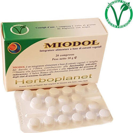 Miodol-10-g,-20-compresse,-blister-Herboplanet-Integratore-alimentare