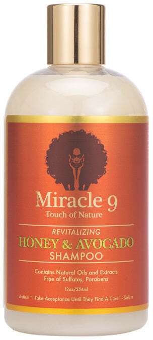 MIRACLE 9 HONEY & AVACADO REVITALIZING SHAMPOO 12oz PER CAPELLI .
