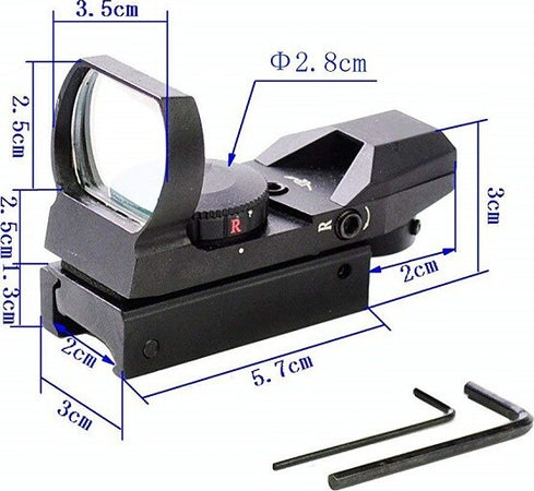 Mirino Olografico Ottica Punto Rosso/verde Con Attacco Rapido Slitta 22mm Bz400x Casa, arredamento e bricolage > Hobby e collezionismo > Mirini Trade Shop italia - Napoli, Commerciovirtuoso.it
