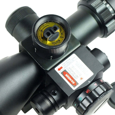MIRINO OTTICO PRECISIONE PER FUCILE CARABINA RETICOLO ILLUMINATO 2.5-10x40 LASER Sport e tempo libero/Sport/Softair/Mirini Trade Shop italia - Napoli, Commerciovirtuoso.it