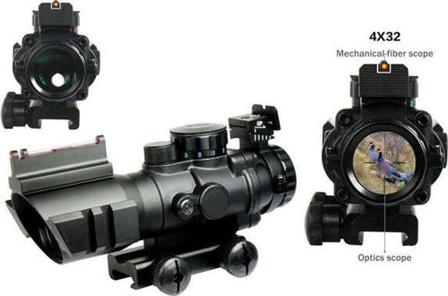 Mirino Ottico Di Precisione Per Carabina Ottica Reticolo Illuminato 4x32 Cb91186 Sport e tempo libero/Caccia e Pesca/Caccia/Binocoli/Binocoli da fucile Trade Shop italia - Napoli, Commerciovirtuoso.it