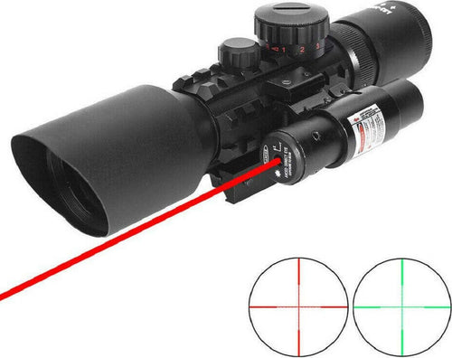 Mirino Ottico Di Precisione Per Fucile Carabina Con Reticolo Illuminato 3-10x40 Sport e tempo libero/Sport/Softair/Mirini Trade Shop italia - Napoli, Commerciovirtuoso.it