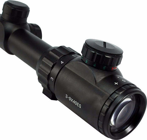 MIRINO OTTICO PRECISIONE PER FUCILE PER CARABINA RETICOLO ILLUMINATO 3-9x40EG Sport e tempo libero/Sport/Softair/Mirini Trade Shop italia - Napoli, Commerciovirtuoso.it
